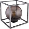 Globo Solarkugel Kugelleuchten Solar 23 cm Metallgestell nickel antik Kunststoff rauch Retro Edison led warmweiß LxH 23x23 cm (etc99480_double2) Außenleuchten